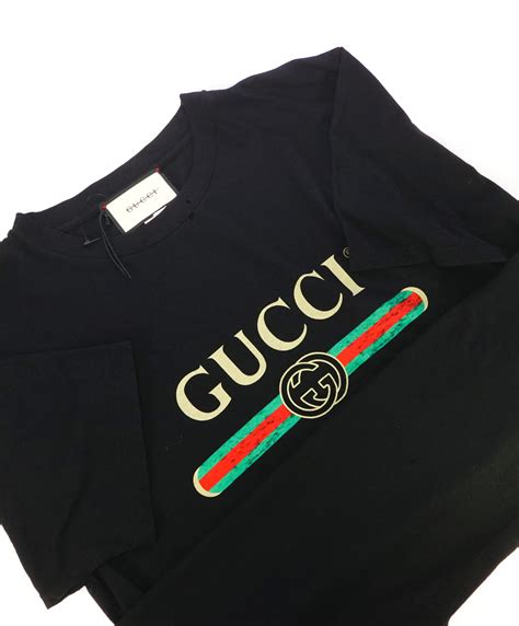 ebay vintage gucci t shirt|genuine gucci t shirts.